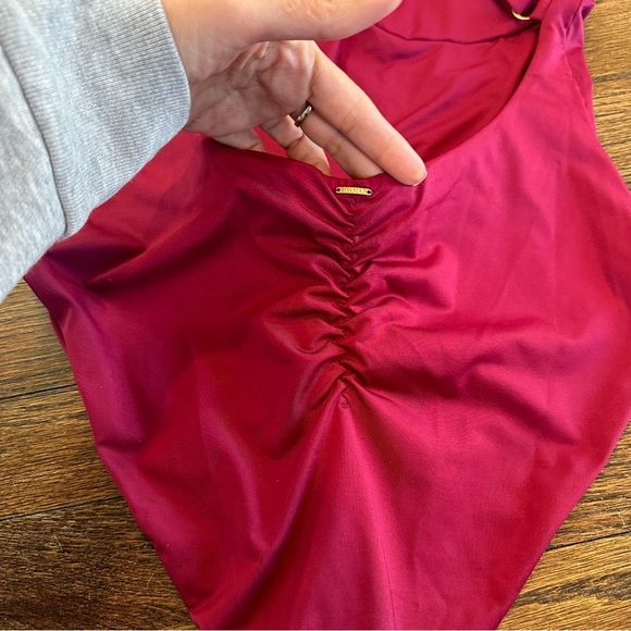 Boamar from Revolve One piece swimsuit size Small Women cross back low cut - Picture 2 of 10